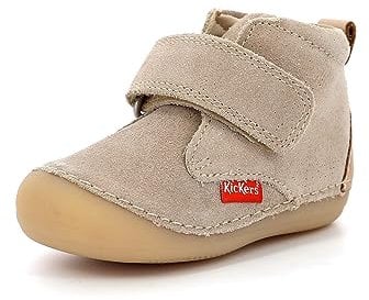 Kickers Sabio, Mixte Enfant, 23 EU, CHAMPAGNE