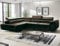 Sofa mit Schlaffunktion und Bettkasten - Ecksofa fur 3 Personen - Avesta - Bequem Schlafsofa - L-Form - Modern Couch 277x203x73 cm - Ecke Links - Braun - MODERNO