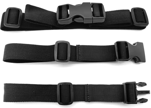 2 Pz Cinturino Pettorale per Zaino Cinghia Pettorale dello Zaino Regolabile Cinghia Toracica Zaino Gamma Regolabile 25-70 cm per Zaini e Cartelle