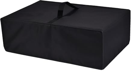 AF-WAN Heavy Duty 600D Nylon Black Toaster Cover, Waterproof, Dustproof, UV-Protected, Fits Elite Gourmet ECT-3100, Mueller MT-110ss & Other 4-Slice Toasters