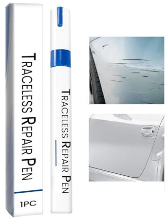 Lackstift Glänzend 20ml - Hohe Deckkraft Wasserdicht Schnell Trocken - Universal Reparatur Stift, Auto Farbmarker Lackstift für Reparatur von Steinschlag, Kratzern, Motorrädern, Alufelgen (1, Blau)