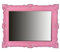 Generisch BILDERRAHMEN BarockRahmen 50x70 cm Prunk Rahmen Antik Fotorahmen 70x90 cm Gemälde Rahmen hochzeitsrahmen Werbetafel (Pink)