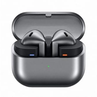 SAMSUNG Galaxy Buds3 kabellose Kopfhörer mit aktiver Geräuschunterdrückung Silber, bunt, S71004447