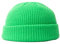 BrightGlow Wintermütze für Herren und Damen Trawler Beanie Watch Hat Roll-up Edge Skullcap Kurze Fischermütze mit Strickbündchen Beanie-Mütze Warm Skimütze Acryl-Strickmütze Grün Erwachsene