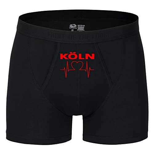 multifanshop Herren Boxer Short - Köln - Herzschlag