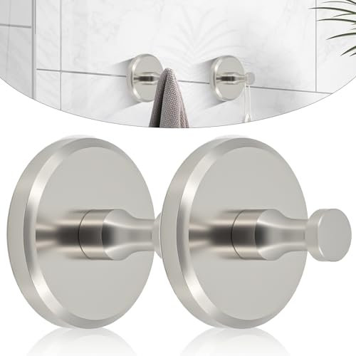 lafo Roha, gancio a ventosa, portasciugamani a ventosa, extra forte, gancio a ventosa, gancio nero extra forte, ventosa sottovuoto (semplicità moderna, pezzo, 2)