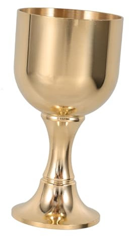 ULTECHNOVO Calice di Rame per Liquori retrò Piccolo, Tazza da Vino Cinese Decorativa in Metallo Sicuro da 73g, per Uso Domestico e Bar, Riutilizzabile e Resistente all’Usura