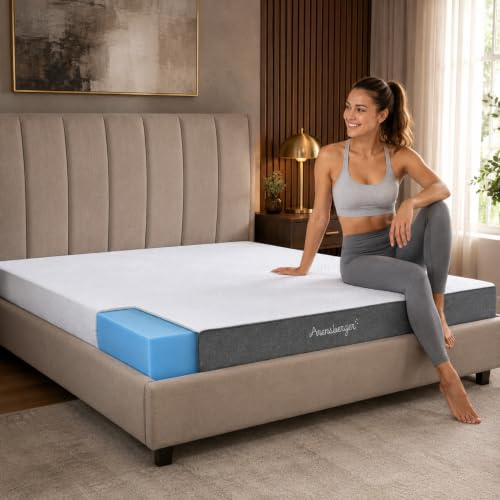 Arensberger Kindermatratze 140x200 cm | 13cm hoch, Gelschaum, waschbar | Jugendmatratze, punktelastischer Gelschaum, abnehmbarer Bezug, allergikerfreundlich, für Kinderbett, Jugendbett & Hochbett
