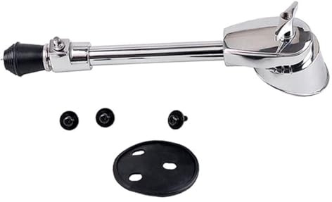Bassdrum- Rostfreier, transportabler Pedalhalterungs-Basis-Hardware-Ständer | Rutschfeste Instrumenten-Drum-Sporen-Stande für Musiker Enthusiasten Anfänger