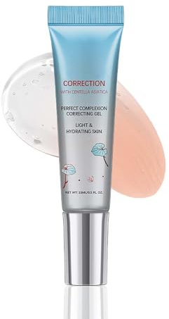 CC Red Correct Creme mit Centella - Koreanische korrigierende CC-Creme für das Gesicht, Beruhigende Gesichtscreme mit LSF 25, Gleichmäßigen Teint - Leichte Textur, Ideal für Sensible Haut (Clear)
