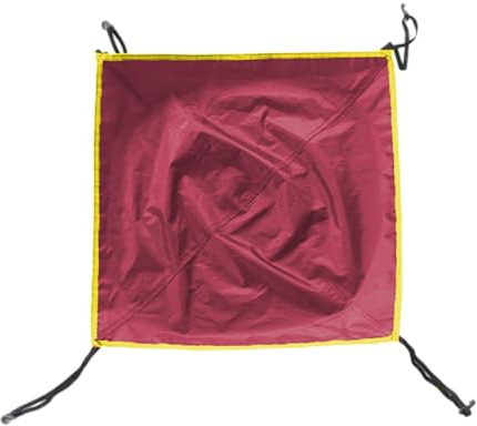 wueiooskj Wasserdichte Outdoor Zeltplane, Regenschutzplane für Campingzelte, leicht zu transportieren und strapazierfähig, ideal für Wanderungen, Picknicks, Camping, Gartenarbeit und als Sonnenschirm.
