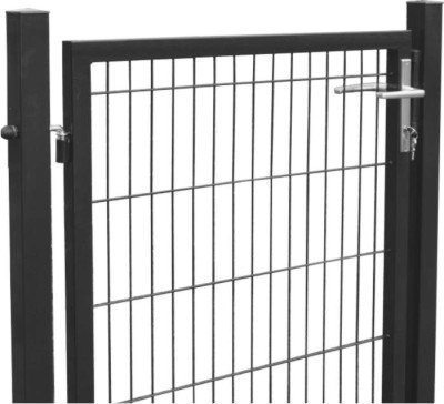 Camas Gartentor 830 x 1000mm inkl. Pfosten RAL 7016/anthrazit