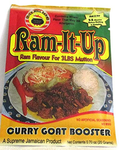 Spicy Hill Farms Ram it Up Curry Goat Booster