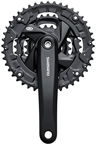 SHIMANO fc-m371 Kurbelgarnitur - 44-32-22T/48-36-26T, Zweifach, Legierter Stahl, Bergfahren, Offroad-Fahren