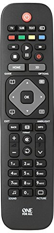 Best Price Square REMOTE, UNIVERSAL, PHILIPS TV'S BPSCA URC1913 - HS01845 By ONE FOR ALL