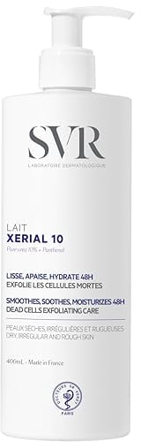 SVR - Xérial 10 Lait Corps - Hydratation 48H anti-squames - Pour peaux sèches à très sèches sujettes aux démangeaisons - Urée pure 10%, panthénol, beurre de karité - 400 ml