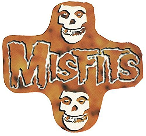 Unbekannt Misfits - Orange Logo - Aufkleber/Sticker - ca. 11 x 10 cm