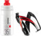 ELITE Jet Kids Bottle & Ceo Cage Kit - Red/Black, 350ml / Bicycle Cycling Cycle Water Drinking Drink Flask Bike Bidon Holder Clip Bracket Corsa Children Child Boy Girl Riding Corsetta Accessories