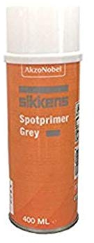 SIKKENS Spot Primer Hintergrundspray, grau, 400 ml, für Karosserie, Auto und Motorrad