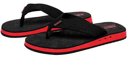 ISABELLE Chaussure Pieds Nu Noir en Caoutchout Confortable pour la Plage Piscine Garçon-homme Taille 42