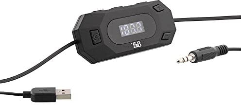 Tnb - Transmetteur FM Jack 3.5mm T'nB avec autoscan - Noir