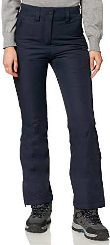 CMP Pantaloni Sci In Twill da Donna, Black Blue, XXL
