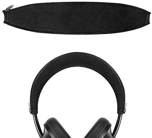 Geekria Flex Fabric Headband Cover Compatible with Bose 700NC (794297-0100) Noise Cancelling Headphones, Replacement Repair Part, Easy DIY Installation (Black)
