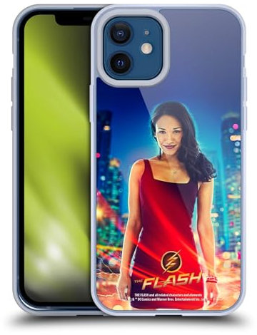 Head Case Designs Licenciado Oficialmente The Flash TV Series Iris West Arte del Personaje Carcasa de Gel de Silicona Compatible con Apple iPhone 12 / iPhone 12 Pro