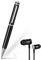 Digitales Diktiergerät, 32GB EPILUM Mini Spy Voice Recorder Pen für Konferenzen mit HD-Sprachaktivierung, Tragbare Aufnahme mit MP3-Wiedergabe mit Kopfhörern, USB Wiederaufladbar