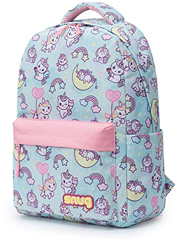 Snug Kids Backpack for School, Sports and Travel Perfect for Ages 4+ (Unicorns)