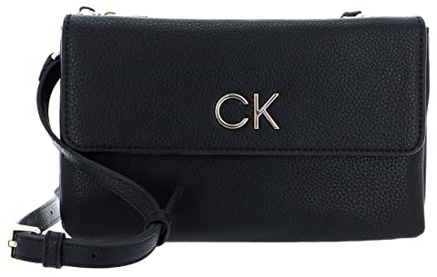 Calvin Klein Re-Lock DBL Crossbody Bag PBL CK Black