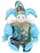 Retro Porzellan, Hängende Füße, Clown Puppe, Puppe, Tolles Festival Geburtstagsgeschenk, Clown Puppe, Modell, Sammlerstücke, A