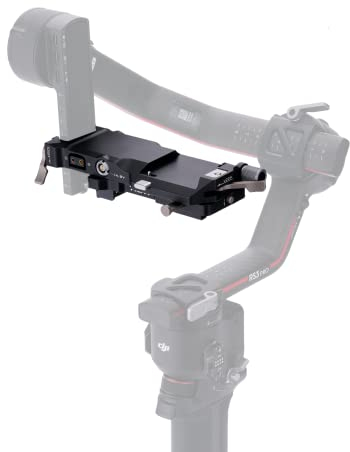 Tilta Akku-Platte für DJI Ronin Power Pass-Through Plate Kit Kompatibel mit DJI RS 2/RS 3/RS 3 PRO TGA-PPK2-V