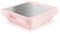 Aspirateur Ongle Manucure, Aspiration Réglable, Professionnelle Onglerie Aspirateur Collecteur de Poussière Ventilateur Aspirateur Table Ongle avec Filtre Remplaçable, Rose NDC8