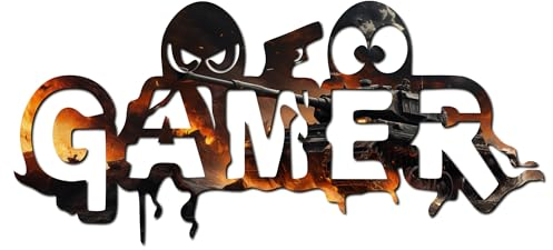 codiarts. XXL GAMER Wanddekor 3D-Panel | Lasergeschnitten | Designs WOT FN COD GRAFITTI METAL HOLZ (LARGE, WOT)