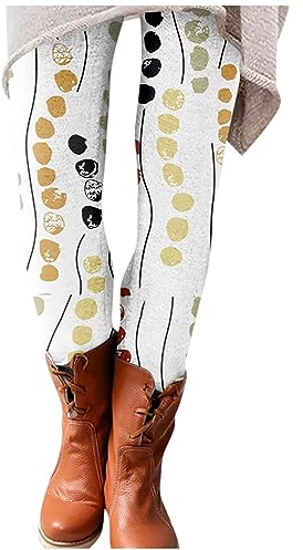 KONG JIMFAN Leggins Thermo Leggins Damen Gefütterte Strumpfhose XL Bauchweg Unterhose Schneehose 164 Strumpfhose Blau Eiskunstlauf Thermo Leggings Wollunterhose Damen(#4 Yellow,XXL)