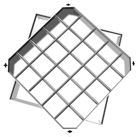 Tapa de alcantarilla Invisible subterránea,Cubierta de Rejillas de Drenaje de Alta Resistencia, colador de Drenaje de Piso de Acero Inoxidable,Cubierta de la alcantarilla del Foso del Canal