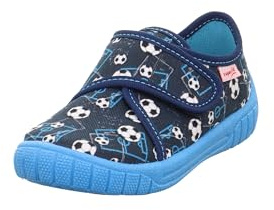 Superfit Jungen Bill 1-000279 Hausschuhe, Türkis Mehrfarbig 8080, 34 EU