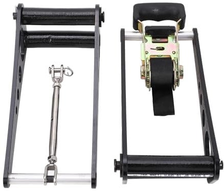PerGar Bogenschießen-Compound-Bogenpresse, Tragbares Handbogenzubehör, Bogenschießen-Bogenpresse, für Compound-Bogen aus Aluminiumlegierung (Schwarz)
