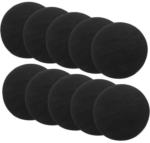 LALADEFIEE 100pcs Leakproof Paper Pads for Iced Coffee Cup Sealing Film for Hot Cold Drinks