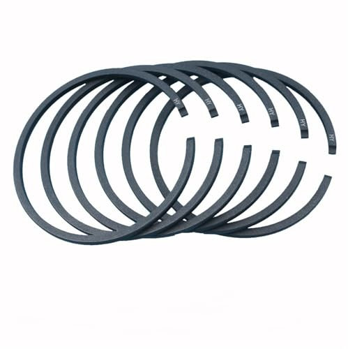 Rynplex 6 Teile/los Kolbenring 43mm x 1,5mm, for JONSERED, CS2252 CS2253, for Husqvarna, 545 550XP, for Mitsubishi, TL43 Kettensäge Trimmer Freischneider Motorkolbenringe