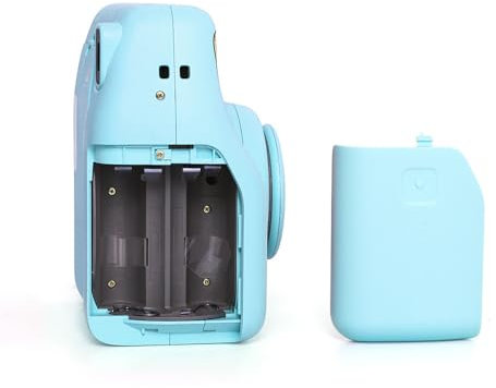 For Instax Mini SE Camera Battery Side Cover Replacement Battery Door Cover Battery Back Shell Lid Camera Compartment Accessories (Blue)