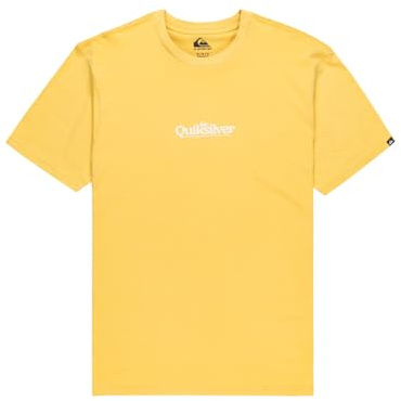 Quiksilver Short-Sleeved T-Shirt EV Fineline SS Boy's Yellow 8