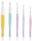 5 Stück Große Häkelnadel Nadelset Kunststoff Häkelnadeln Crochet zum Stricken 8/10/12/15/20 mm Anfänger Stricknadeln Häkelnadeln Zum Häkeln und Stricken für Arthritis Hände Garnwebwerkzeuge
