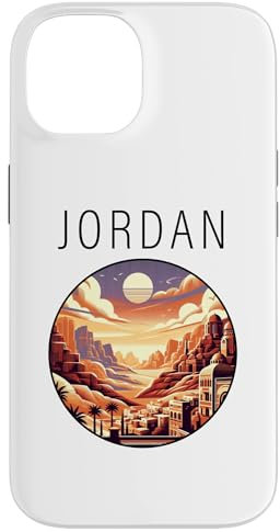 Jordan scenery Art Deco Case for iPhone 14