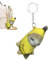 Liqzirtu Porte-clés chat qui pleure – porte-clés pour animaux en peluche | chat banane pleure, porte-clés poupée pendentif avec voix drôle et mignon qui pleure, Yellow1, Fare riferimento alla