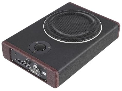 SICHENSH 8 Inch Under Seat Car Audio Ultra, 600W Car Underseat Audio Sub Bass Box, Under Seat Subwoofer with Dual Mode, Slim Compact Active Subwoofer System for all Types of Vehicles