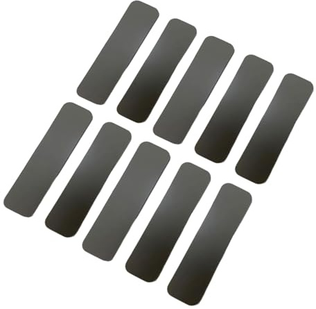 JTQYFI 10Pcs Laptops Rubber Feet NonSlip Bottom Case Pad Oval Mats Protectors For Keyboards Foot Pad Oval Mats Protectors