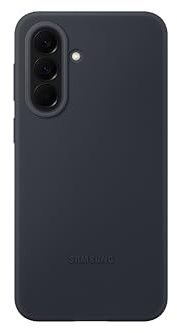 Samsung Silicone Case EF-PA376, Hülle für das Galaxy A37 5G, Smartphone-Cover, Handyhülle, Silikon, Schutz Case, stoßfest, dünn und griffig, Black
