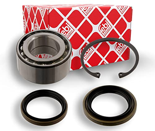febi bilstein 31464 Wheel Bearing Kit with shaft seal and circlip, pack of one